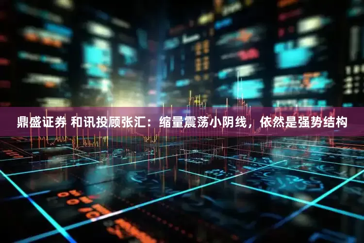 鼎盛证券 和讯投顾张汇：缩量震荡小阴线，依然是强势结构